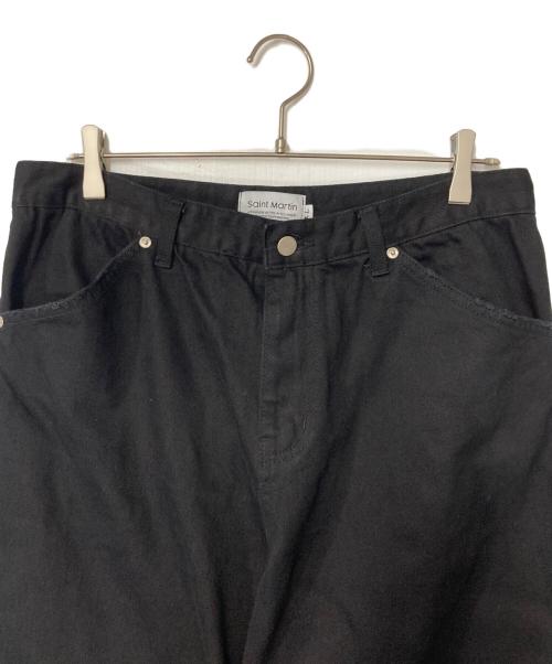 Saint martin（セント・マーチン）Saint martin (セント・マーチン) デニムパンツ ブラック サイズ:Lの古着・服飾アイテム