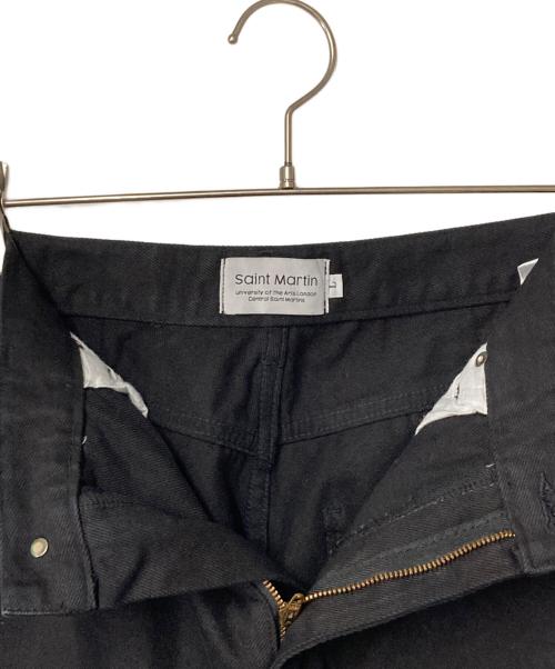 Saint martin（セント・マーチン）Saint martin (セント・マーチン) デニムパンツ ブラック サイズ:Lの古着・服飾アイテム