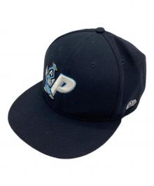 New Era×PALACE（ニューエラ×パレス）の古着「Right and Wrong P New Era 59Fifty Navy」｜ブラック