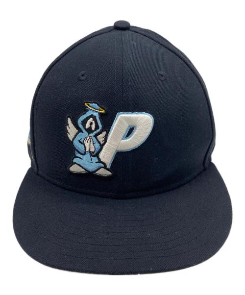 New Era（ニューエラ）New Era (ニューエラ) PALACE (パレス) Right and Wrong P New Era 59Fifty Navy ブラックの古着・服飾アイテム