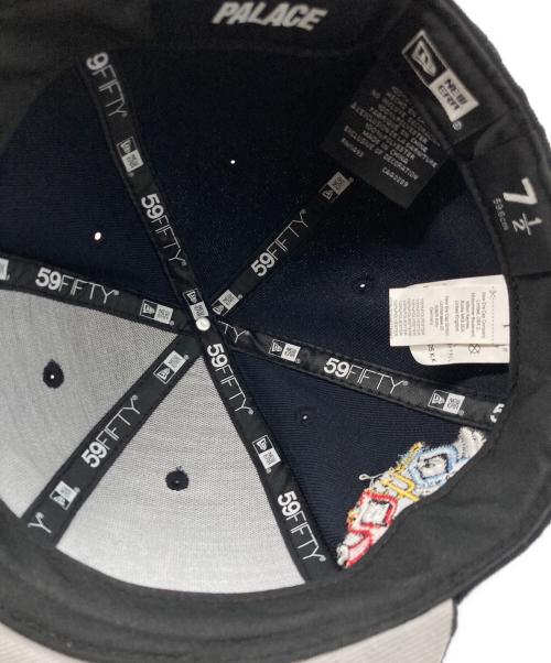 New Era（ニューエラ）New Era (ニューエラ) PALACE (パレス) Right and Wrong P New Era 59Fifty Navy ブラックの古着・服飾アイテム