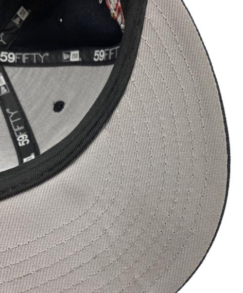 New Era（ニューエラ）New Era (ニューエラ) PALACE (パレス) Right and Wrong P New Era 59Fifty Navy ブラックの古着・服飾アイテム