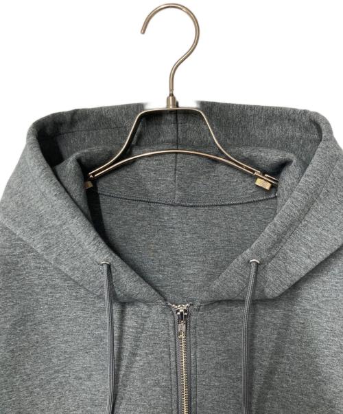 Spick and Span（スピック＆スパン）Spick and Span (スピック＆スパン) ストレッチジップフードパーカー グレー サイズ:Freeの古着・服飾アイテム