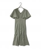 HER LIP TOハーリップトゥ）の古着「Capri Mermaid Dress」｜グリーン