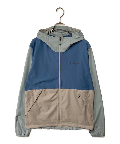 Columbia（コロンビア）Columbia (コロンビア) ライトキャニオンソフトシェルジャケット ブルー×グレー サイズ:Lの古着・服飾アイテム