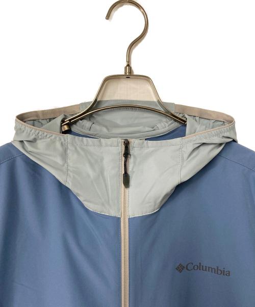 Columbia（コロンビア）Columbia (コロンビア) ライトキャニオンソフトシェルジャケット ブルー×グレー サイズ:Lの古着・服飾アイテム