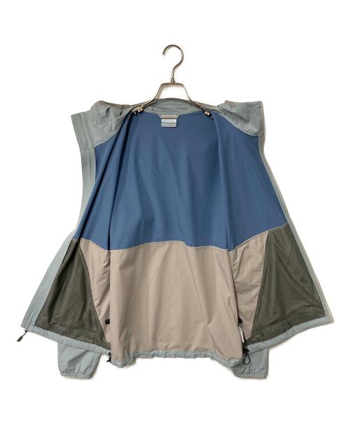 Columbia（コロンビア）Columbia (コロンビア) ライトキャニオンソフトシェルジャケット ブルー×グレー サイズ:Lの古着・服飾アイテム