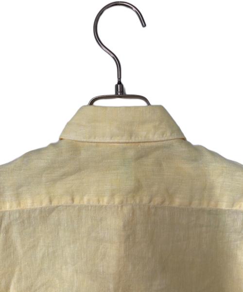 finamore（フィナモレ）Finamore (フィナモレ) リネンシャツ イエロー サイズ:40の古着・服飾アイテム