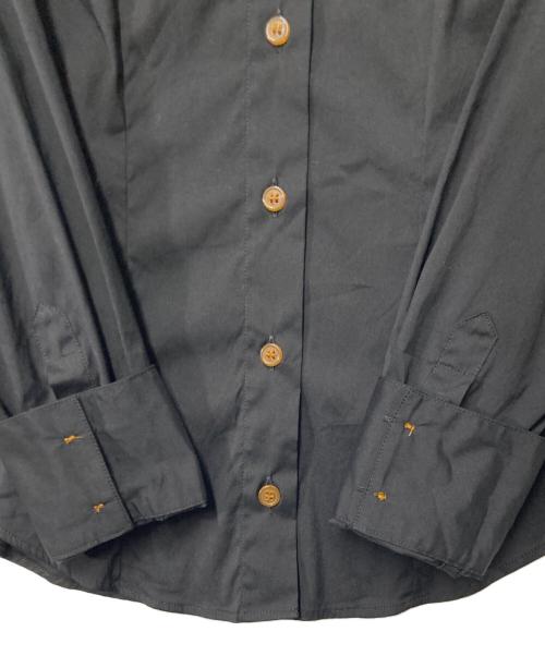 Vivienne Westwood RED LABEL（ヴィヴィアンウエストウッドレッドレーベル）Vivienne Westwood RED LABEL (ヴィヴィアンウエストウッドレッドレーベル) スリムシャツ ブラック サイズ:38の古着・服飾アイテム