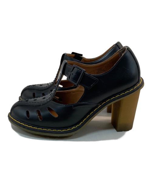 Dr.Martens（ドクターマーチン）Dr.Martens (ドクターマーチン) ヒールローファー ブラック サイズ:36の古着・服飾アイテム