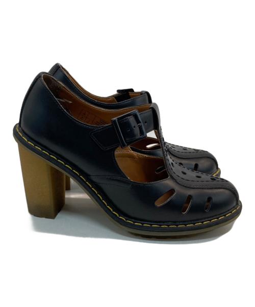Dr.Martens（ドクターマーチン）Dr.Martens (ドクターマーチン) ヒールローファー ブラック サイズ:36の古着・服飾アイテム