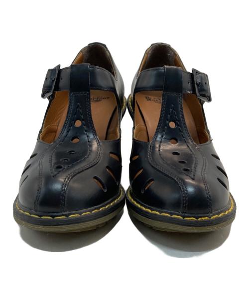 Dr.Martens（ドクターマーチン）Dr.Martens (ドクターマーチン) ヒールローファー ブラック サイズ:36の古着・服飾アイテム