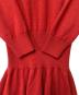 中古・古着 Vivienne Westwood RED LABEL (ヴィヴィアンウエストウッドレッドレーベル) ニットミニワンピース レッド サイズ:38：8000円