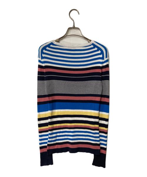 JOHN SMEDLEY（ジョンスメドレー）JOHN SMEDLEY (ジョンスメドレー) ボーダーニット マルチカラー サイズ:Ｍの古着・服飾アイテム