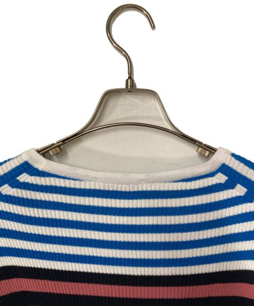 JOHN SMEDLEY（ジョンスメドレー）JOHN SMEDLEY (ジョンスメドレー) ボーダーニット マルチカラー サイズ:Ｍの古着・服飾アイテム