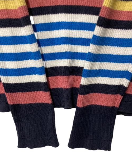 JOHN SMEDLEY（ジョンスメドレー）JOHN SMEDLEY (ジョンスメドレー) ボーダーニット マルチカラー サイズ:Ｍの古着・服飾アイテム