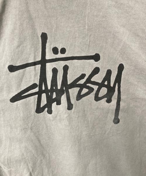 stussy（ステューシー）stussy (ステューシー) プリントTシャツ グレー サイズ:XLの古着・服飾アイテム
