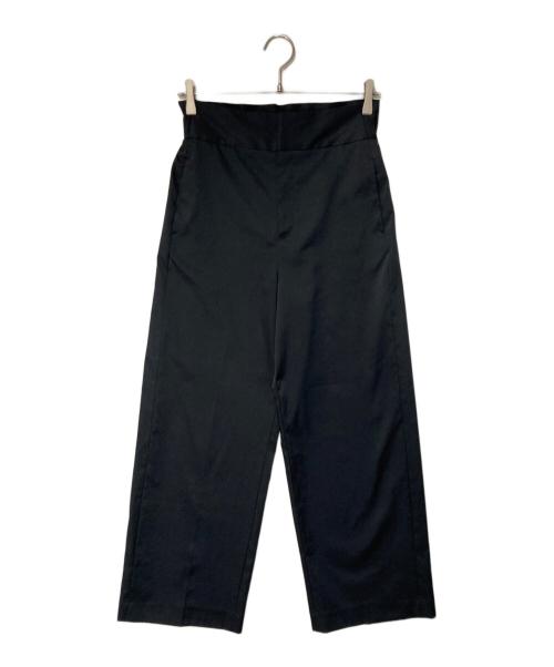 SALON adam et rope'（サロンアダムエロペ）SALON adam et rope' (サロンアダムエロペ) コットンライクパンツ ブラック サイズ:Sの古着・服飾アイテム