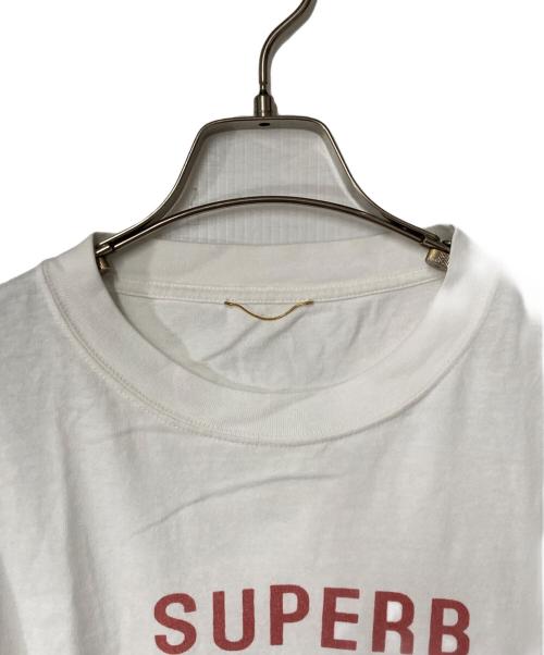 DEUXIEME CLASSE（ドゥーズィエム クラス）Deuxieme Classe (ドゥーズィエム クラス) Enjoyable Tシャツ ホワイト サイズ:Freeの古着・服飾アイテム
