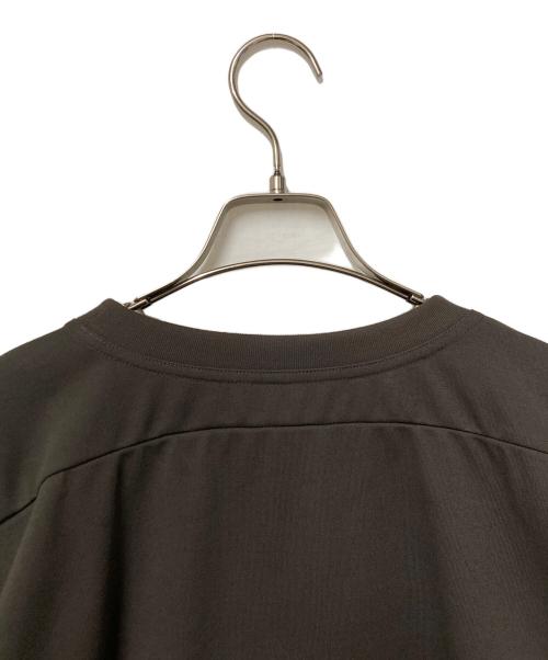 PLEATS PLEASE（プリーツプリーズ）PLEATS PLEASE (プリーツプリーズ) 半袖コットンカットソー ブラウン サイズ:Freeの古着・服飾アイテム