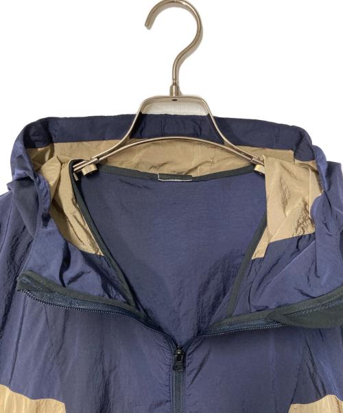 OAKLEY（オークリー）OAKLEY (オークリー) Enhance Ub Ripstop Wind Jacket ネイビー×ブラウン サイズ:Lの古着・服飾アイテム
