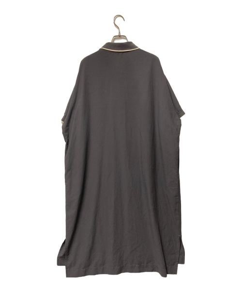 Gymphlex（ジムフレックス）Gymphlex (ジムフレックス) シャツワンピース グレー サイズ:14の古着・服飾アイテム