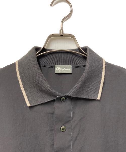 Gymphlex（ジムフレックス）Gymphlex (ジムフレックス) シャツワンピース グレー サイズ:14の古着・服飾アイテム