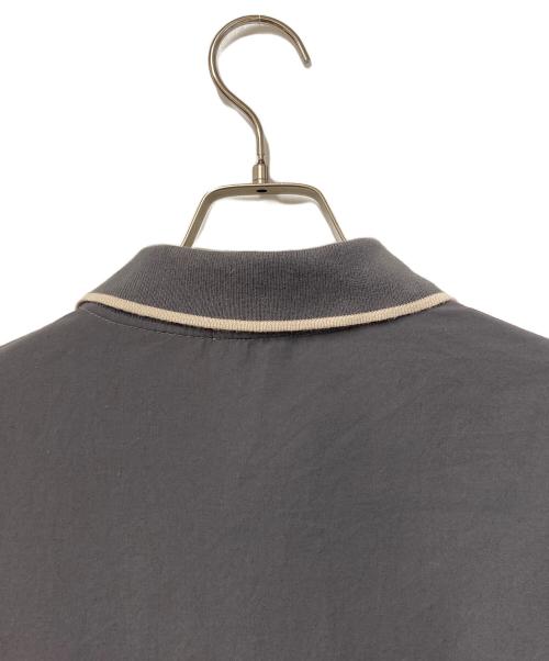 Gymphlex（ジムフレックス）Gymphlex (ジムフレックス) シャツワンピース グレー サイズ:14の古着・服飾アイテム