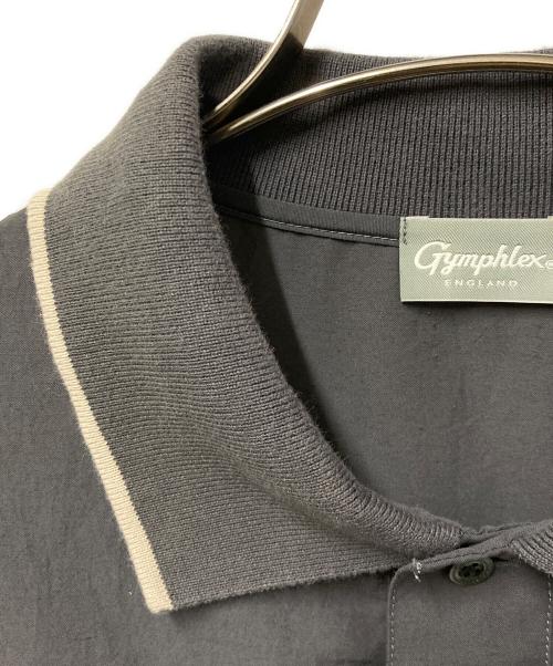 Gymphlex（ジムフレックス）Gymphlex (ジムフレックス) シャツワンピース グレー サイズ:14の古着・服飾アイテム