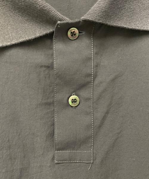 Gymphlex（ジムフレックス）Gymphlex (ジムフレックス) シャツワンピース グレー サイズ:14の古着・服飾アイテム