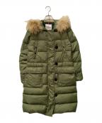 MONCLERモンクレール）の古着「MESSINAダウンコート」｜オリーブ
