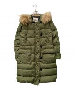 中古・古着通販】MONCLER (モンクレール) ダウンコート MESSINA カーキ