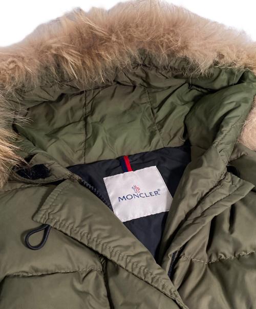 MONCLER（モンクレール）MONCLER (モンクレール) MESSINAダウンコート オリーブ サイズ:1の古着・服飾アイテム