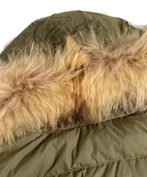 MONCLER（モンクレール）MONCLER (モンクレール) MESSINAダウンコート オリーブ サイズ:1の古着・服飾アイテム