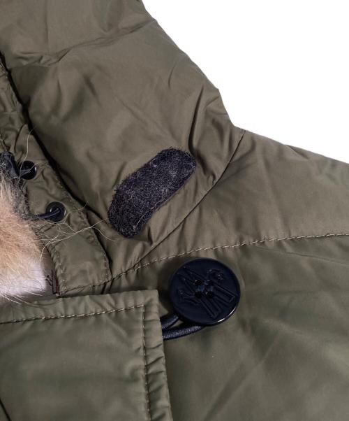 MONCLER（モンクレール）MONCLER (モンクレール) MESSINAダウンコート オリーブ サイズ:1の古着・服飾アイテム