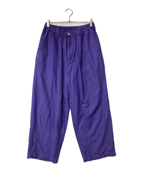 TIGHTBOOTH PRODUCTION（タイトブースプロダクション）TIGHTBOOTH PRODUCTION (タイトブースプロダクション) ワイドパンツ パープル サイズ:Ｍの古着・服飾アイテム