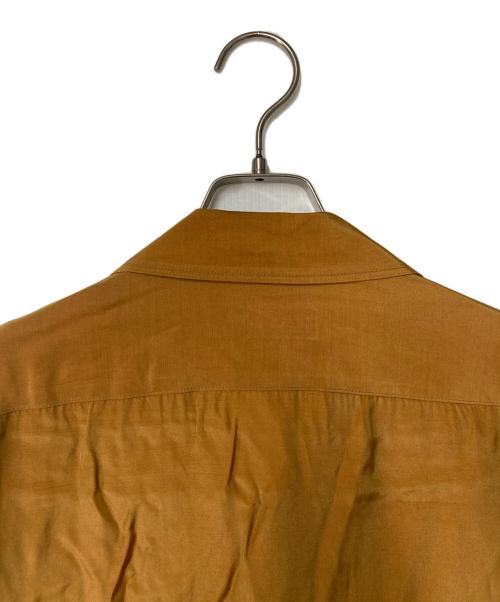 TOGA VIRILIS（トーガ ビリリース）TOGA VIRILIS (トーガ ビリリース) Chambray velor shirt ブラウン サイズ:48の古着・服飾アイテム