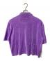 fennica MEALS (フェニカミールズ) ベロアシャツ パープル サイズ:L：5000円