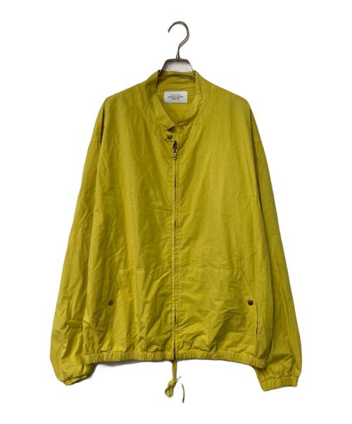 UNUSED（アンユーズド）UNUSED (アンユーズド) cotton zip jacket イエロー サイズ:3の古着・服飾アイテム