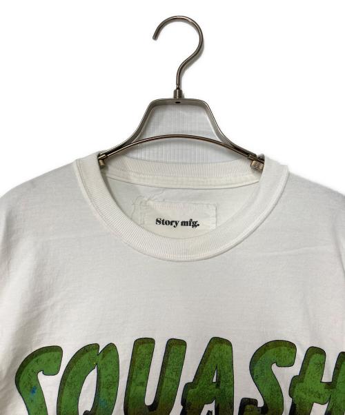 STORY mfg（ストーリーエムエフジー）Story mfg (ストーリーエムエフジー) ロングスリーブカットソー ホワイト サイズ:Ｍの古着・服飾アイテム