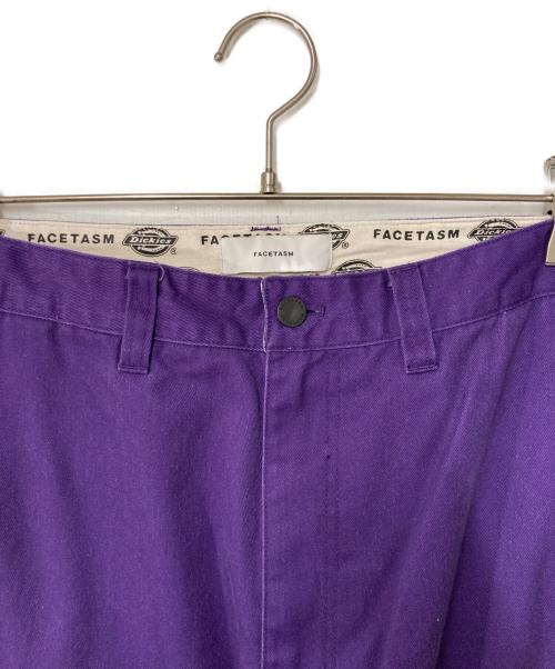 FACETASM（ファセッタズム）FACETASM (ファセッタズム) Dickies (ディッキーズ) ワイドパンツ パープル サイズ:5の古着・服飾アイテム