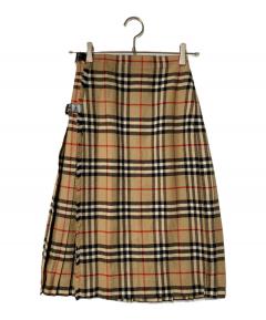 中古・古着通販】Burberry's (バーバリー) ノバチェックプリーツ