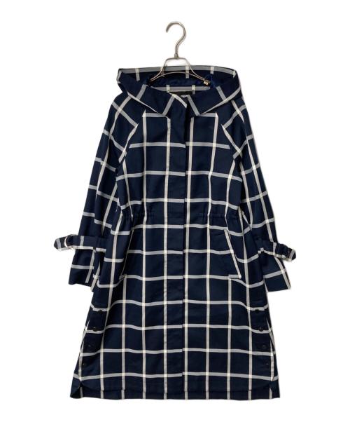 Diagram（ダイアグラム）Diagram (ダイアグラム) チェックコート ネイビー サイズ:36の古着・服飾アイテム