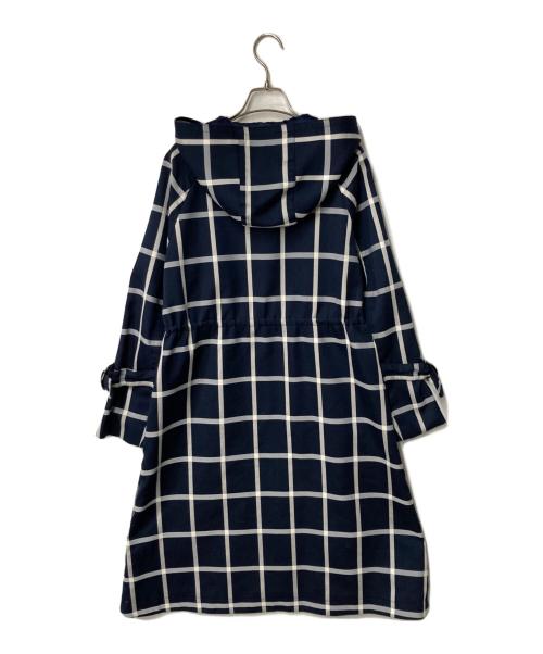 Diagram（ダイアグラム）Diagram (ダイアグラム) チェックコート ネイビー サイズ:36の古着・服飾アイテム