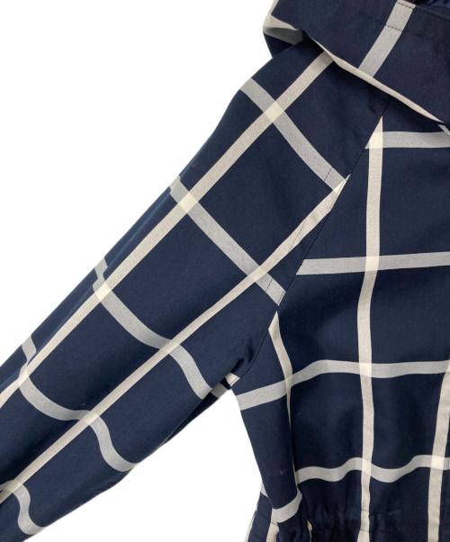 Diagram（ダイアグラム）Diagram (ダイアグラム) チェックコート ネイビー サイズ:36の古着・服飾アイテム