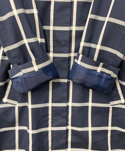 Diagram（ダイアグラム）Diagram (ダイアグラム) チェックコート ネイビー サイズ:36の古着・服飾アイテム