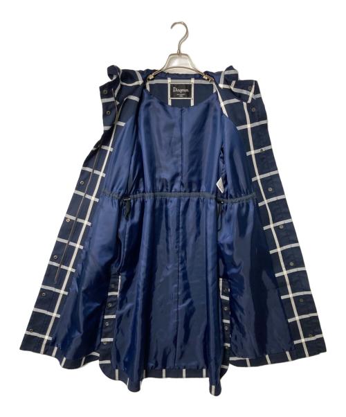 Diagram（ダイアグラム）Diagram (ダイアグラム) チェックコート ネイビー サイズ:36の古着・服飾アイテム