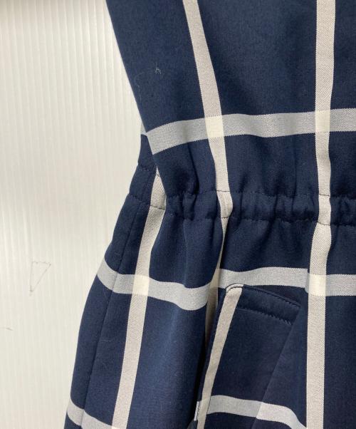 Diagram（ダイアグラム）Diagram (ダイアグラム) チェックコート ネイビー サイズ:36の古着・服飾アイテム