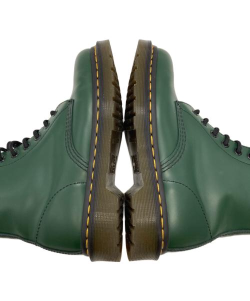 Dr.Martens（ドクターマーチン）Dr.Martens (ドクターマーチン) 8ホールブーツ グリーン サイズ:38の古着・服飾アイテム
