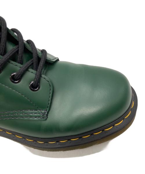 Dr.Martens（ドクターマーチン）Dr.Martens (ドクターマーチン) 8ホールブーツ グリーン サイズ:38の古着・服飾アイテム